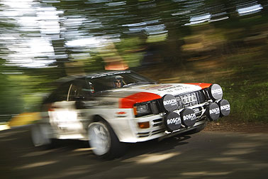Demuth im Audi Quattro