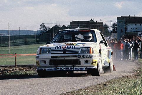 Peugeot zeigt Mouton-205 T16
