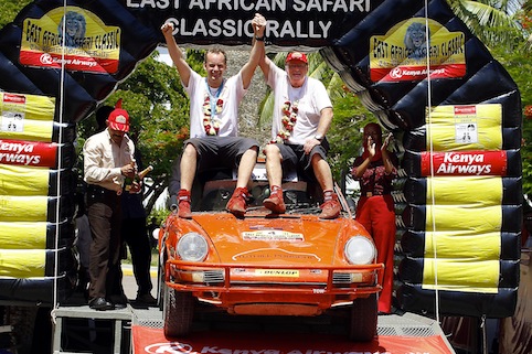Erster Porsche-Safari-Sieg