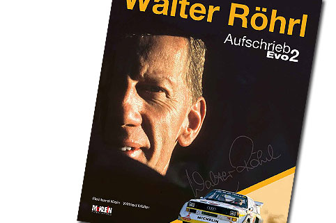 Walter Röhrl Aufschrieb Evo 2