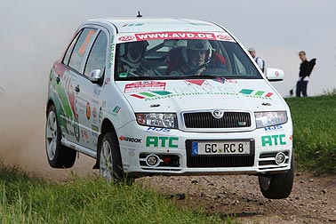 Turbulente Sachsen-Rallye