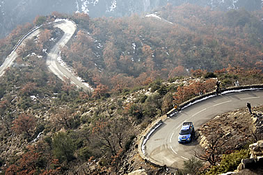 Col du Turini live im TV