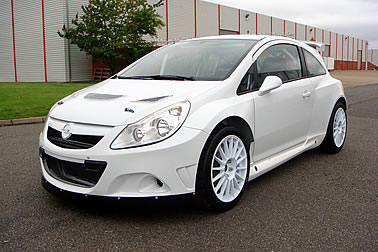 Rollout für Opel Corsa S2000
