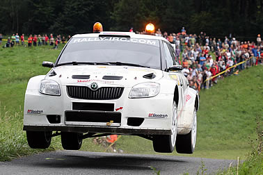 Skoda Fabia S2000 in Sanremo