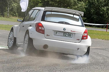 Skoda testet für Monte 2009