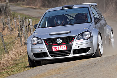 Duval probiert Polo S2000 aus