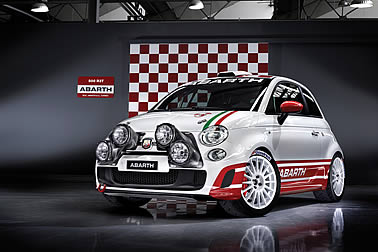 Trofeo Abarth 500 mit Rallye