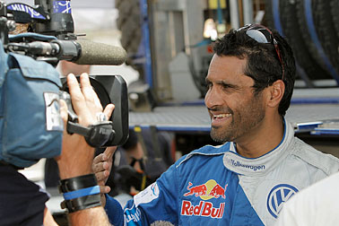 Al-Attiyah im Skoda Fabia