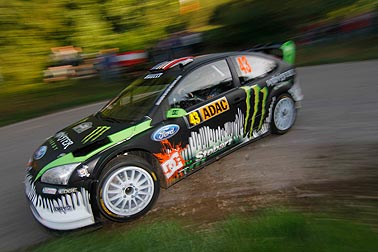 Latvala im Monster-Focus