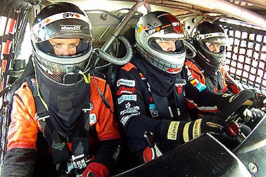 Schwarz: Pech im Trophy Truck