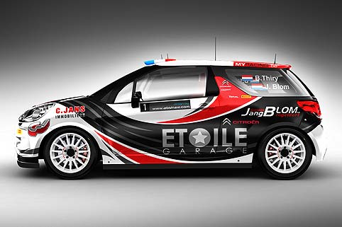 Bruno Thiry im Citroën DS3
