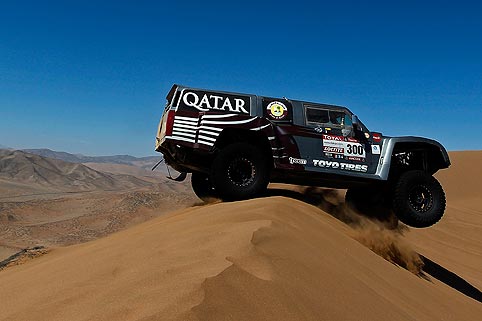 Nasser Al Attiyah gibt auf