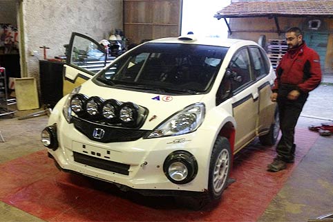 Erste Ausfahrt des Honda Jazz