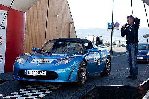 Östberg gewinnt Elektro-Rallye