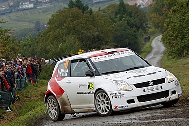 Ancian gewinnt JWRC-Debüt