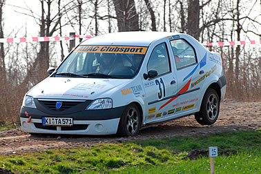 Rallyeaction vor dem Gutshof