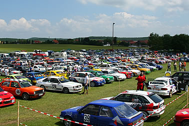 Das Grabfeld im Rallyefieber