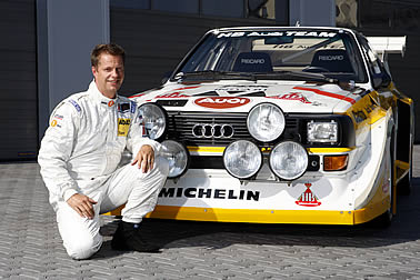 Gerber holt den Audi raus
