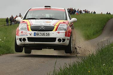 Rallye-Action im Birkenfelder Land