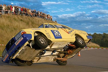 Rallyeaction in der Schorfheide