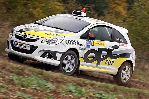 Rollout für den Corsa OPC Rallye