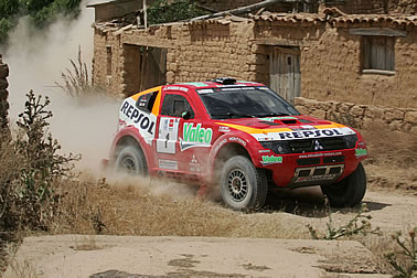 Mitsubishi-Doppelsieg in Spanien