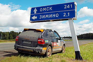 Zwischenziel Omsk