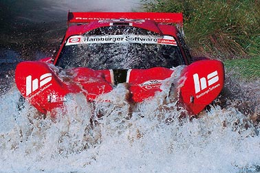 Der Buggy des HS RallyeTeams