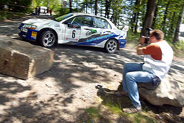 Spitzenkampf bei Rallye Wartburg