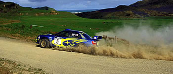 Neuseeland und Schweden als beste Rallyes 2001 geehrt.