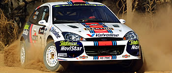 Sainz gewinnt Langley Park Super Special Stage.