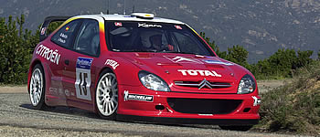 Schrecksekunde für Sebastien Loeb.