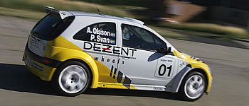 Super-1600: Niall McShea auf Opel Corsa.