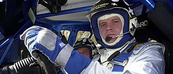 Tommi Mäkinen schließt Testreihe erfolgreich ab.