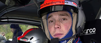 Richard Burns bleibt gelassen.