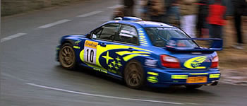 Neuer Subaru Impreza auf Korsika im Einsatz.