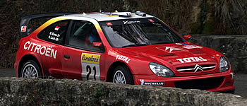 SS14: Loeb baut Vorsprung weiter aus.
