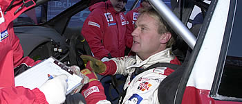 SS3: Philippe Bugalski auf dem Vormarsch.