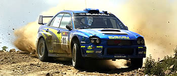 Petter Solberg mit schweren Unfall.