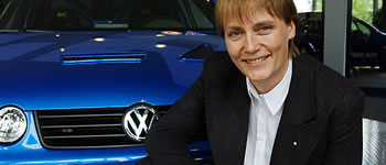 Jutta Kleinschmidt: Rückkehr mit Volkswagen-Racing