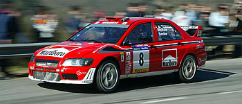 Mitsubishi testet neue Entwicklungsstufe des Lancer Evolution.