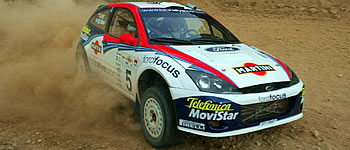 Zusammenfassung 2. Etappe: Colin McRae weiter vorn.