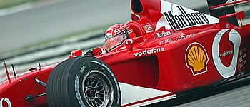 Michael Schumacher erteilt Colin McRae eine Absage.