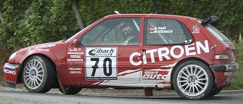 Sven Haaf auf WP 10 mit Motorschaden ausgeschieden