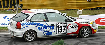 Rallyeteam Mysliwietz / Bastuck feiern Erfolg bei ADAC Deuschland-Rallye