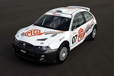 Kurzes Debüt des MG S2000
