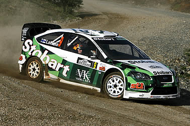 Latvala im Shakedown vorn