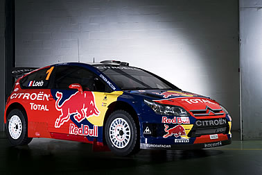 Citroen im Red-Bull-Outfit