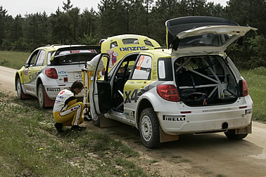 Suzuki plant Evo-SX4 im August
