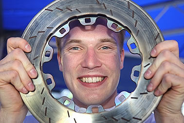 Latvala crasht im Shakedown